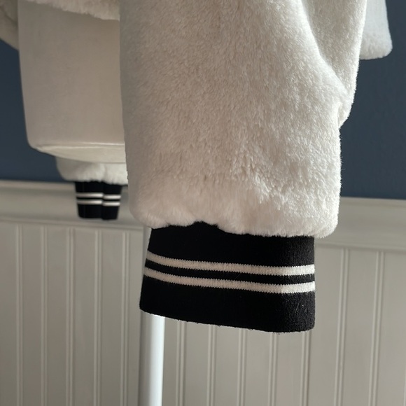 Disney Mickey Mouse Faux Fur Bomber Jacket - Picture 7 of 13